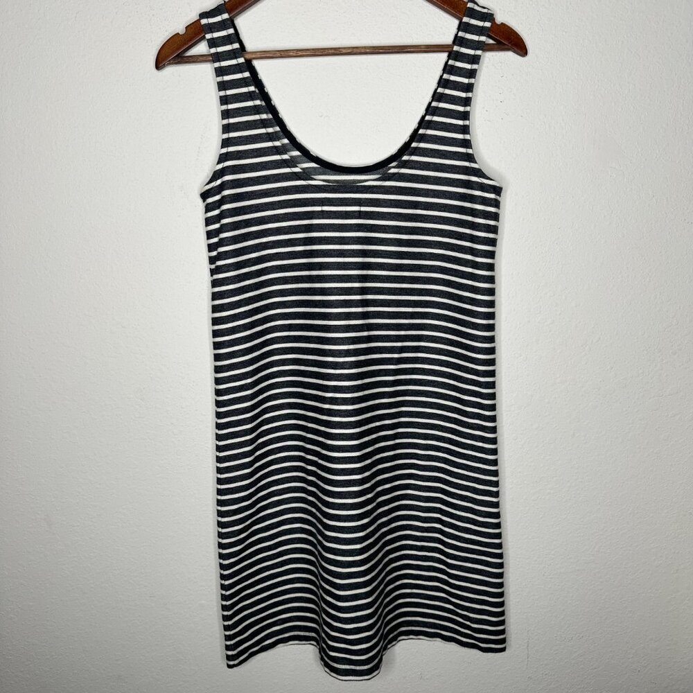 Madewell Striped Tank Dress black, white Sz XS - Picture 4 of 7